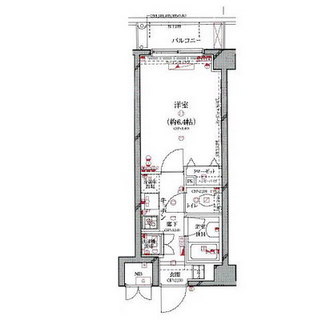 東京都大田区大森西２丁目 賃貸マンション 1K