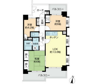 東京都大田区南六郷３丁目 賃貸マンション 3LDK