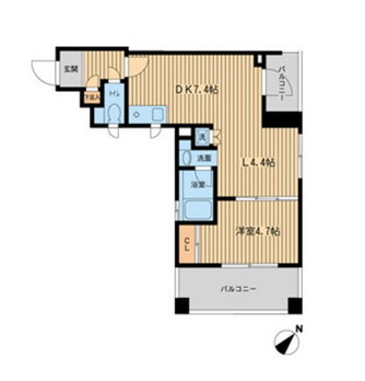 東京都大田区田園調布１丁目 賃貸マンション 1LDK