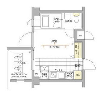 東京都大田区池上４丁目 賃貸マンション 1R