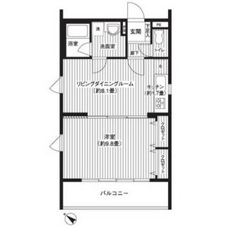 東京都大田区上池台５丁目 賃貸マンション 1LDK