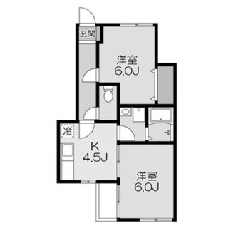 東京都大田区新蒲田２丁目 賃貸マンション 2K